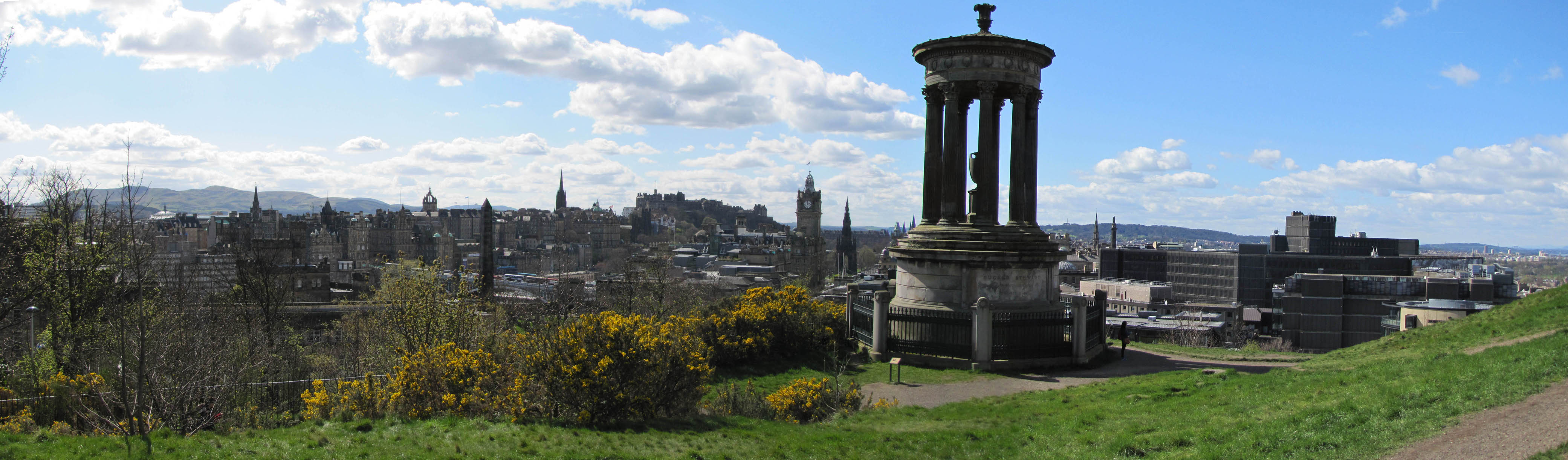Panoramic View From Calton Hill