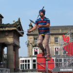 Edinburgh Festival 2016 - Unicycle Juggling Machetes