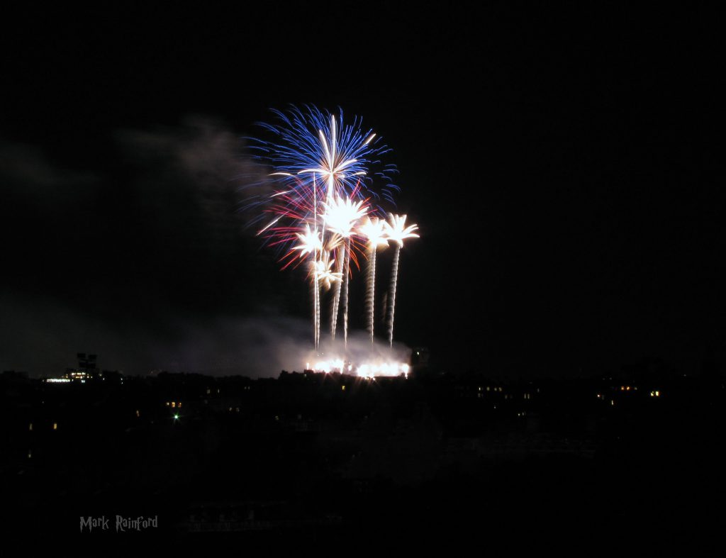 Edinburgh Virgin Money Fireworks Concert 2019 From Inverleith Park