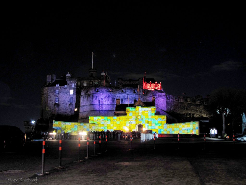 Edinburgh Castle of Light