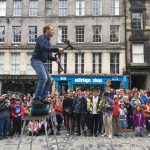 Edinburgh festival fringe 2018 street performers